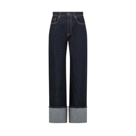 P.a.r.o.s.h. Wide Jeans Blå, Dame