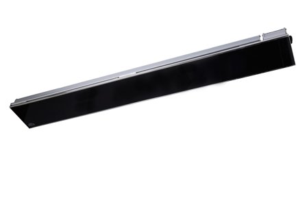 Frico Relax Glass io Infravärmare 230 V, IP65 Svart/Silver, Utemöbler