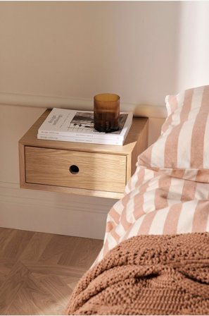 &Home - Nattbord Time - Beige - Nattbord - Fra Homeroom