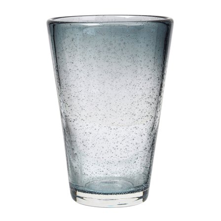 Broste Bubble højt glas 45 cl, grå | KitchenOne