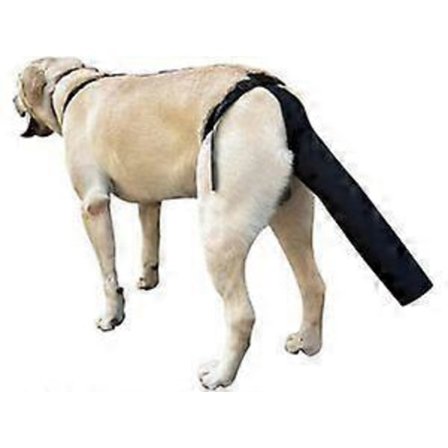 Svansskydd för hundar, Svansskydd för hundar Svansskydd för sår Svart hundsele