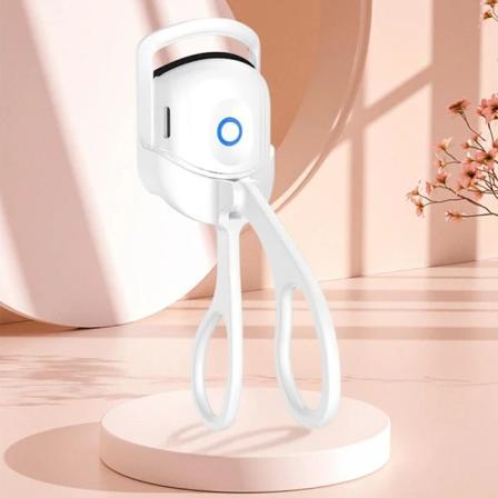 Oppvarmet vippetang USB-ladbare elektrisk vippetang Hvit 150mAh hvit