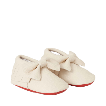 BabyMocs Bow Mocs Accessoarer Unisex Vit 6-12 months