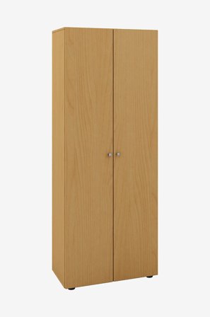 VCM - Vcm Skoskab Vandol I med døre og 5 hylder - Beige - Skoskabe - Fra Homeroom