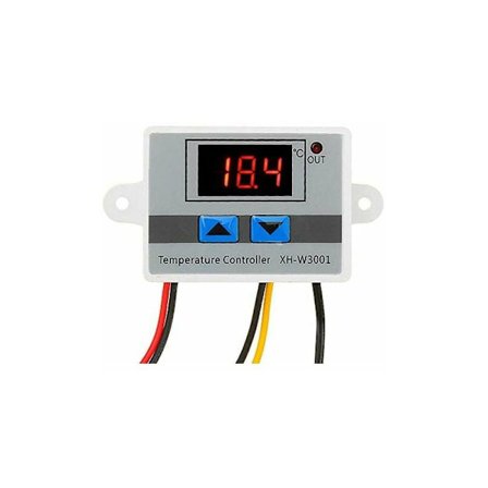 220V Digital Termostat Temperaturregulator Kjøling og Oppvarming Kontroll