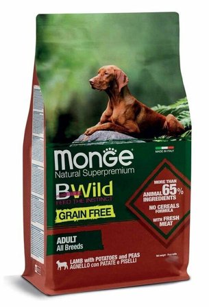 Monge Natural SuperPremium Grain Free Formula All Breeds Gusto