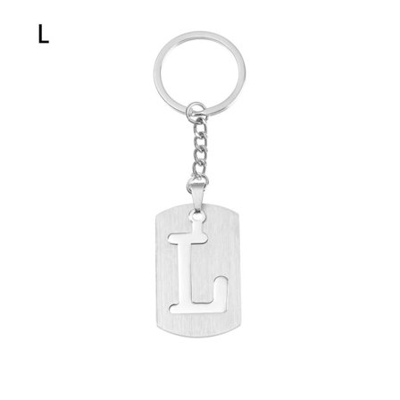 Alphabet Initial Keyring Alphabet Pendant LL