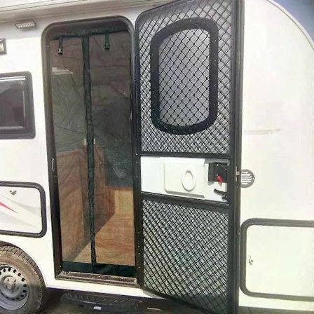 RV Skjutdörr Mygg-/Flugnät Husvagnsingång Dörr Myggnät För Fiamma Husvagn Insekter Buggar Biltillbehör