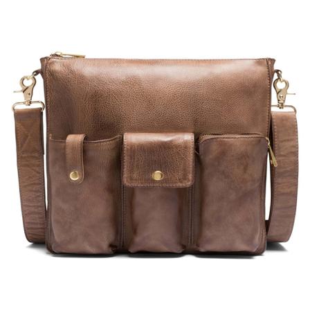 Depeche Crossbody Taske Brun, Dame Skuldertasker, Størrelse: ONE Size