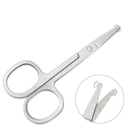 Nenäkarvasakset - Pyöristetyt reunat