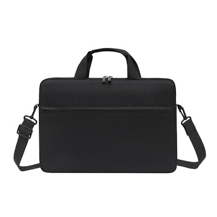 Laptopväska med flera fack Oxfordtyg Laptop Tote Bag Axelväska Bärväska Justerbar axelrem Passar 15,6 tum Dator Handväska GS