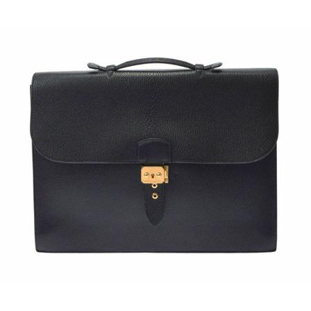 Hermès Vintage Pre-owned Taske Sort, Herre Vintage Tasker, Størrelse: ONE Size