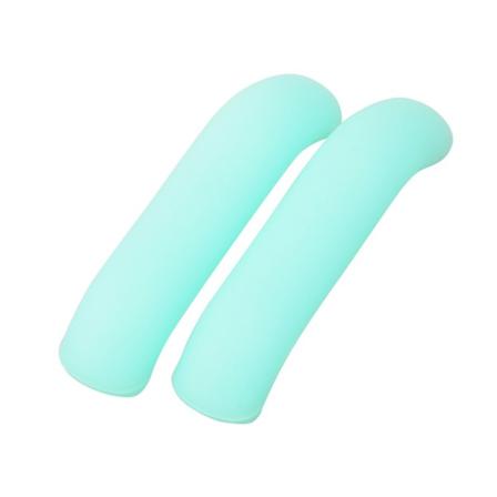 2st Universal Silikon Bromshandtag Spakar Cover Mountain Road Bike Cykling fluorescent blue