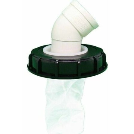 Vaskbart nylon IBC-filter med låg IBC regnvandstank 1000 liter 165 mm nålefilt