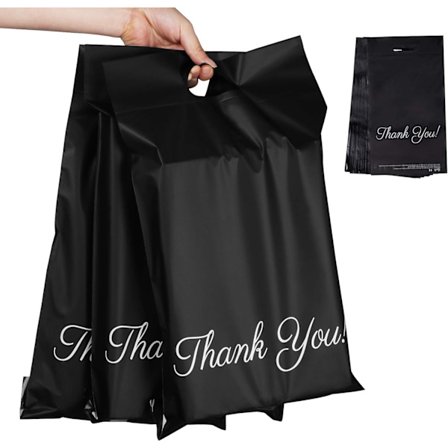 100 stk plastkonvolutter 25 x 35 cm + 5 cm + 6 cm, takk konvolutter