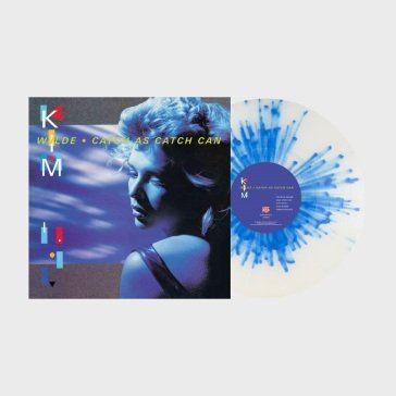 Catch as catch can - clear w/blue spl. Kim Wilde