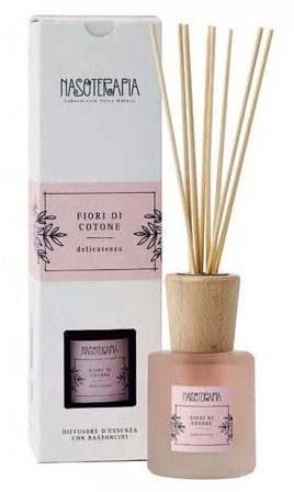Nasoterapia Diffusore Fiori Di Cotone Bastoncini 100ml