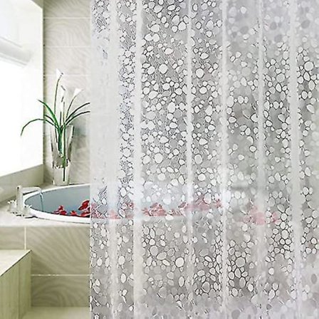 Dusjforheng 3D Vannkube EVA Vanntett Muggfri