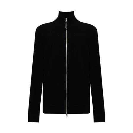 Maison Margiela Ribbed cardigan Sort, Herre Cardigans