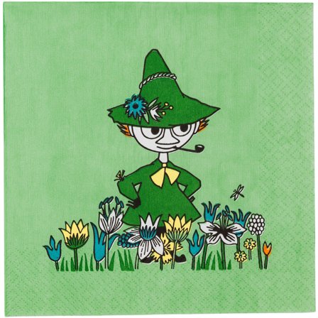 Moomin arabia Snusmumriken pappersservett 33 cm | Dukning & Servering > Mumin | Bagaren och Kocken