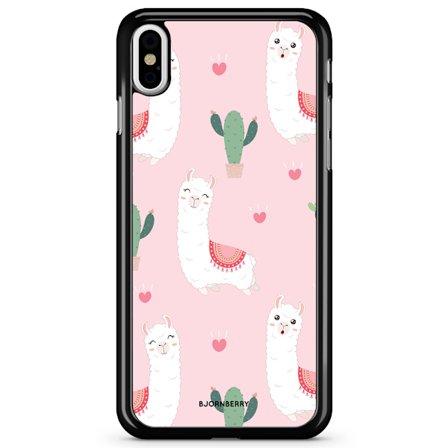 Bjornberry Skal iPhone X / XS - Lama Mönster