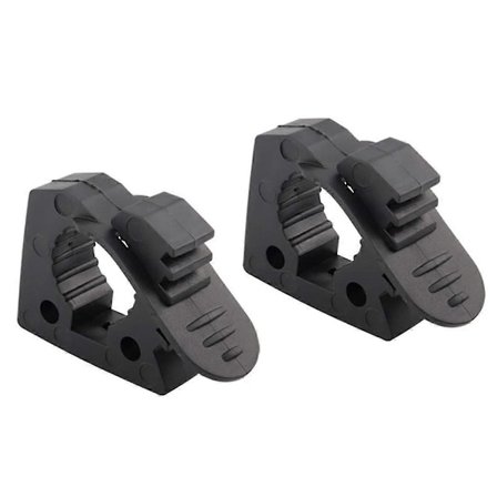 Hi-lift Jack Håndtag Holder Skovl Holder Beslag, Gummiklemme Beslag Passer 1-1/7 tommer Til 1-3/7 tommer Diameter Værktøj - 2 Pakke [db]