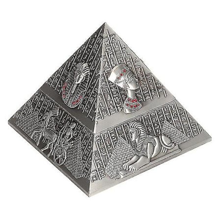 Innovativ Askkopp Egyptisk Farao Pyramid Heminredning Present