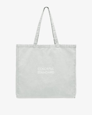 Organic Cotton Tote Bag - Faded Grey