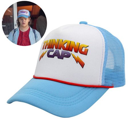 Stranger Things Sesong 4 Cosplay Hatt Dustin Baseball Caps zy