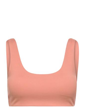 Gapfit Low Impact Power Recycled Scoopneck Sports Bra Brown GAP