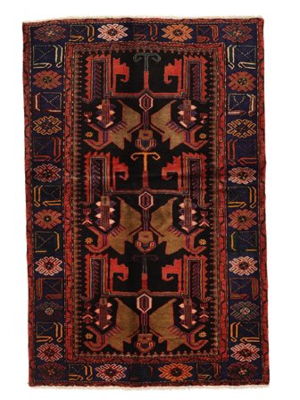 Hamadan Rug Oriental (Wool, )