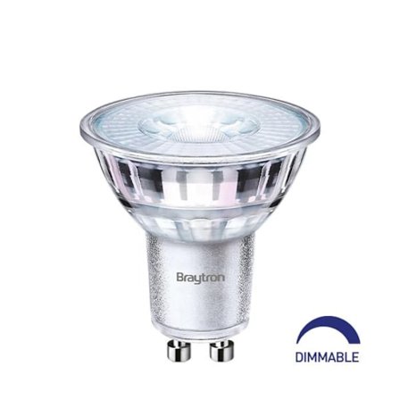 LED-lampa GU10 5,5W (Ekv. 50W) 4000K 38° Dimbar