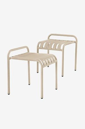 Jotex - Hocker 2er-pack Ecru - NERJA - Kaufe Gartenstühle und -hocker bei Jotex