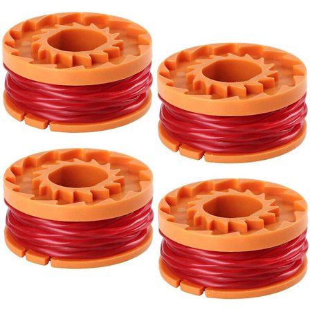 Worx WA0010 3 meter Trimmerline - 4-pak - Kompatibel med WG150, WG151, WG152, WG155, WG165, WG166, WG160, WG167, WG175