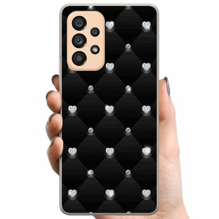 Samsung Galaxy A53 5g Tpu Mobilskal Diamant Hjärta