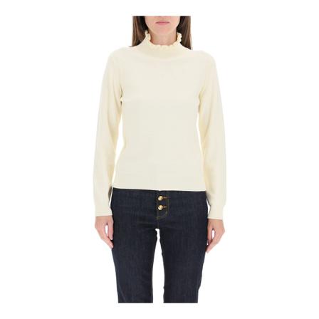 Chloé, Knitwear Biały, Kobieta, Rozmiar: S
