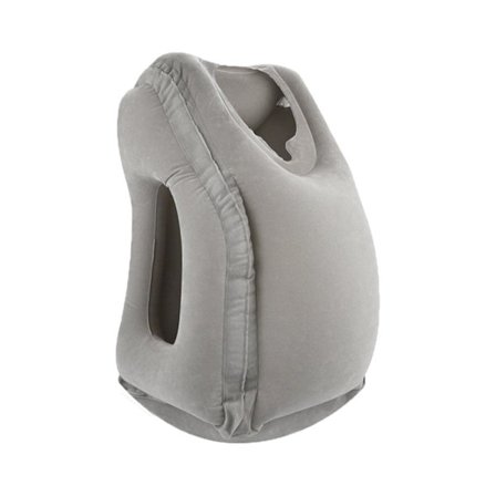 Oppblåsbar Reisepute Nakkestøtte Hode Hakestøtte Pude For Tog