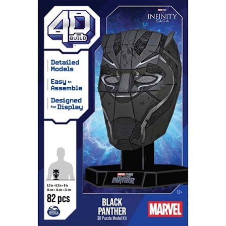 4D Puzzles Black Panther