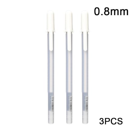 1/3 kpl 0,8 mm öljyinen valkoinen merkkikynä Graffitikynät vedenpitävä per