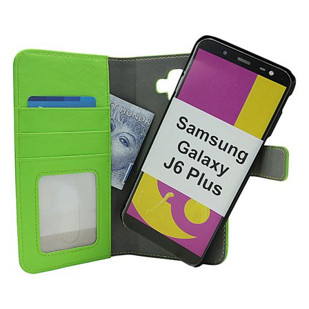 Skimblocker Magnet Wallet Samsung Galaxy J6 Plus (J610FN/DS)