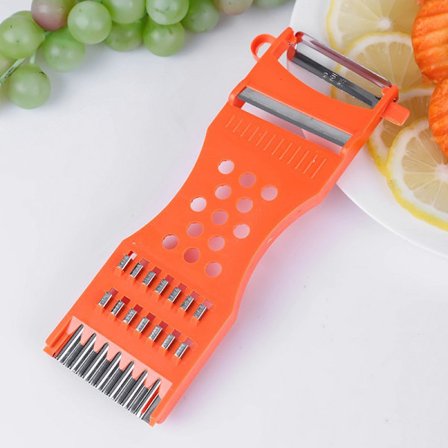 1 stk. Kjøkken Multifunksjon Plast Ramme Grønnsak Frukt Rivjern