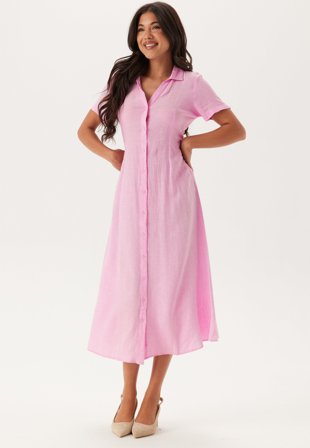 VERO MODA-Vmlinn Ss 7/8 VOLUME DRESS-XS