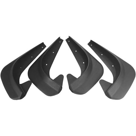Pakke Universal Bil Mud Flaps, Slitesterke og Sprutbeskyttere