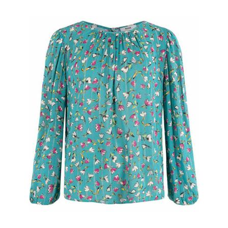 Anna Van Toor Blouse , Blauw , Dames , Maat: XL