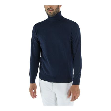 Kangra Turtlenecks blå, Herr Stickade tröjor, Herr, Storlek: L