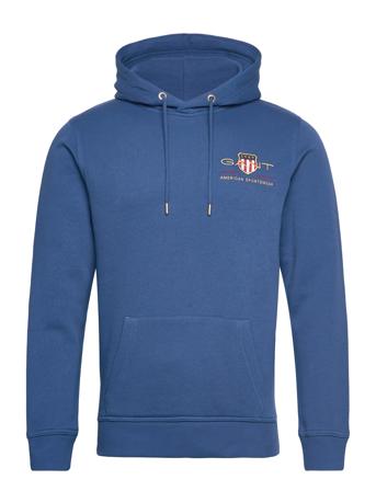Medium Archive Shield Hoodie Hoodie Trøje Blå GANT