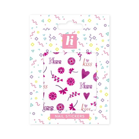 HI HYBRID Nails sticker KISS #01 - Accessori Unghie