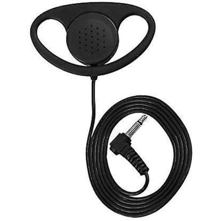 Mukava 3,5 mm D-muotoinen kuulokkeet radiolle