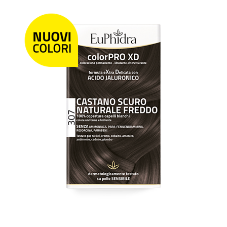 Euphidra ColorPro XD Kit Tinta Capelli 307 Castano Scuro Naturale