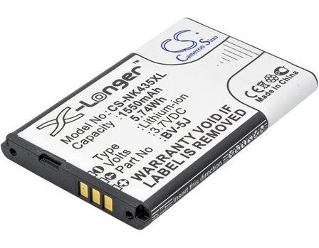 Batteri til SmartPhone, Mobil til Microsoft Lumia 435, Lumia 532, RM-1070